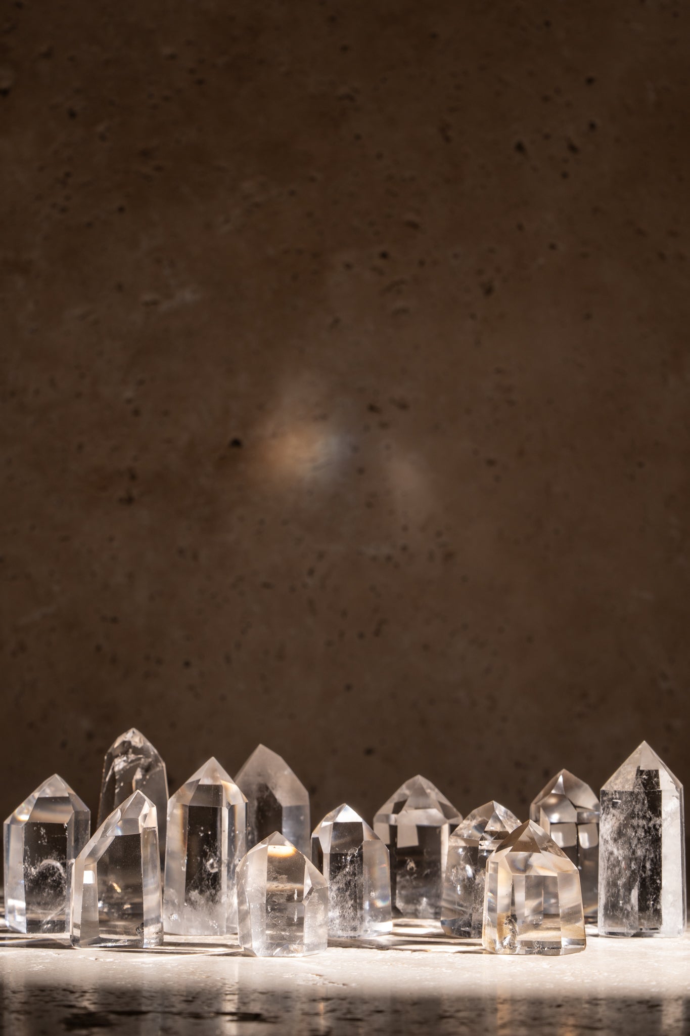AAA Quality Clear Quartz Towers – Polished Clear Quartz Crystal Points – Premium Clear Quartz Obelisks