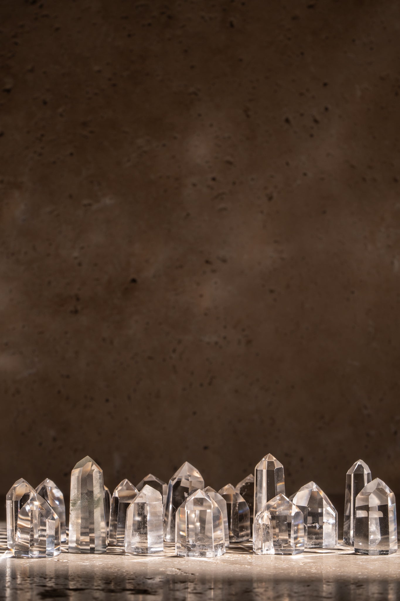 AAA Quality Clear Quartz Towers – Polished Clear Quartz Crystal Points – Premium Clear Quartz Obelisks